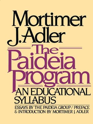cover image of The Paideia Program